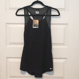 NWT NIKE Dri-Fit Stay Cool Black tank top